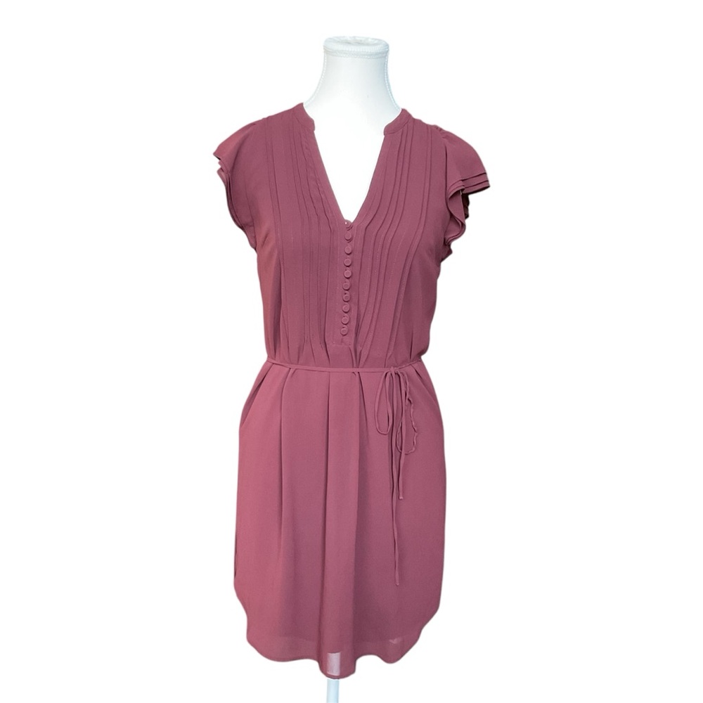 H&M Burgundy Dress